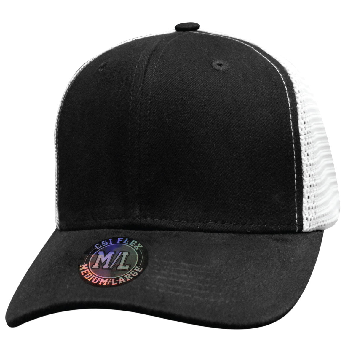 20FLX CSI Flex Blank Cap - Black / White