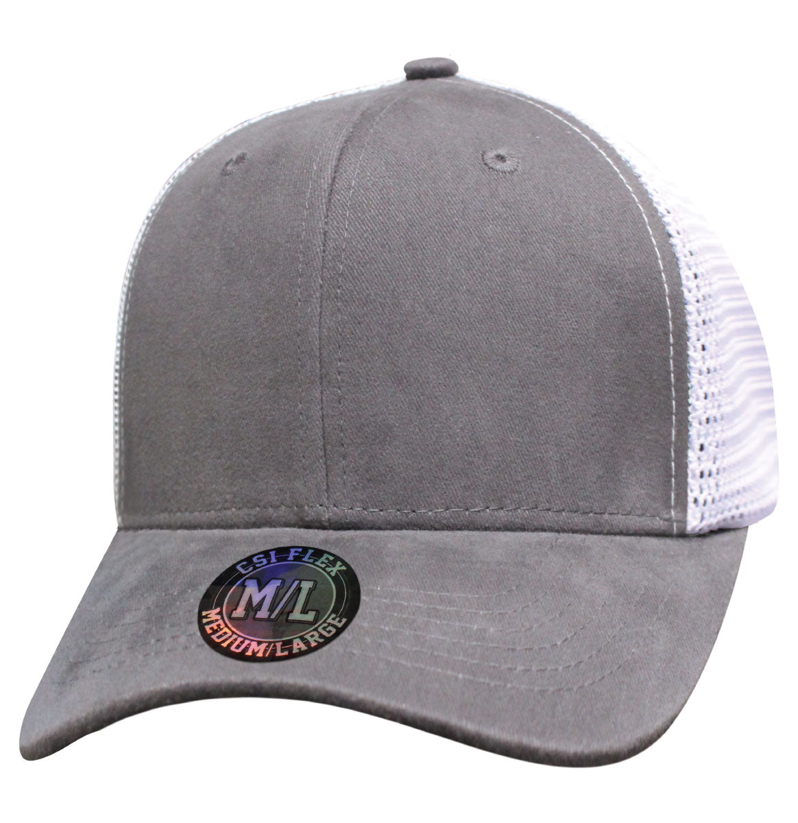 20FLX CSI Flex Blank Cap - Gray / White