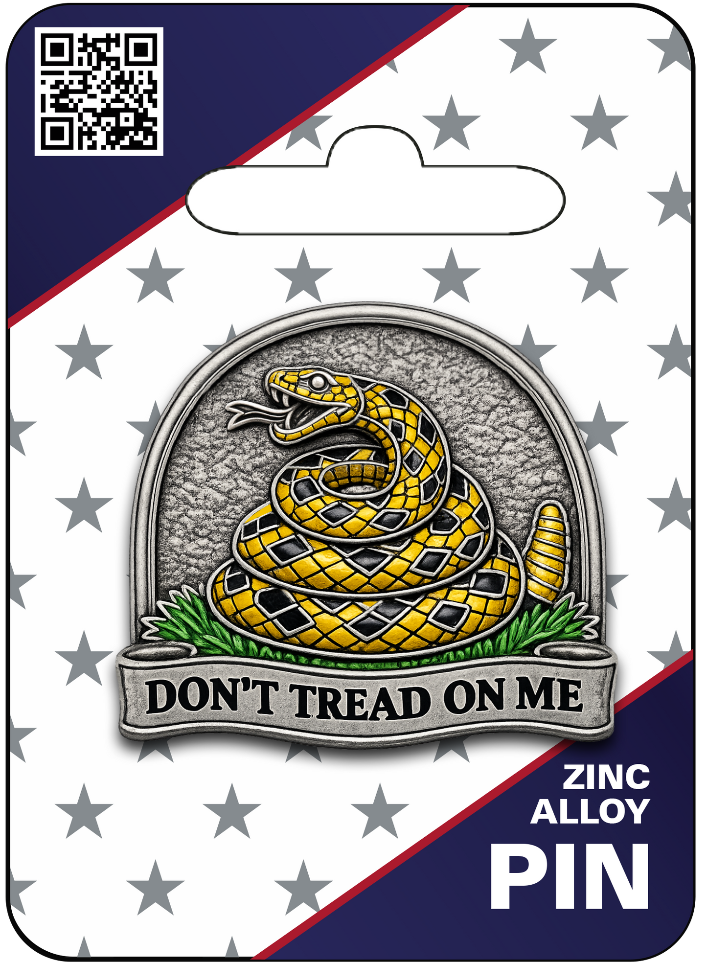 Don't Tread On Me Pin
