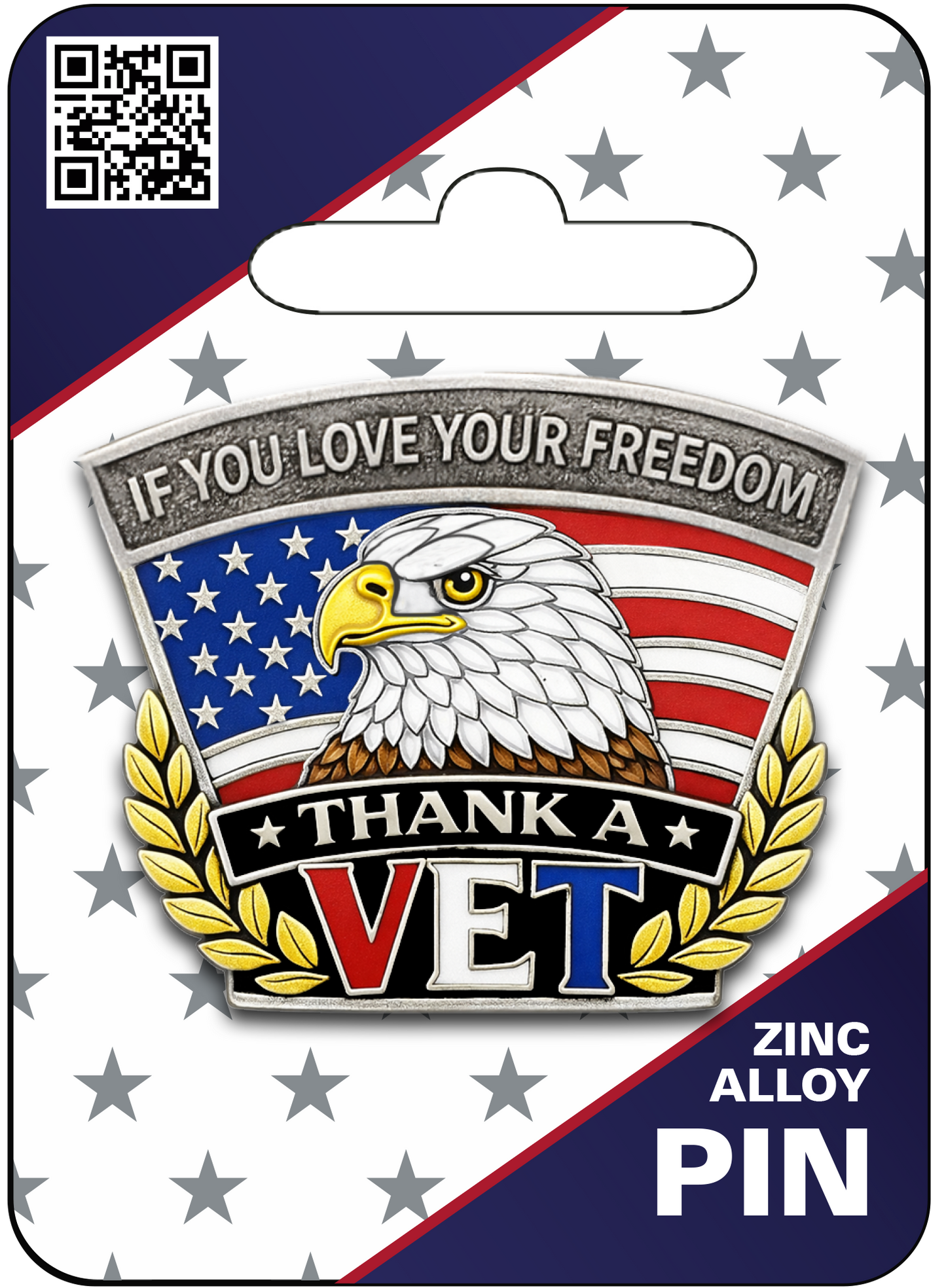 Thank A Vet Pin