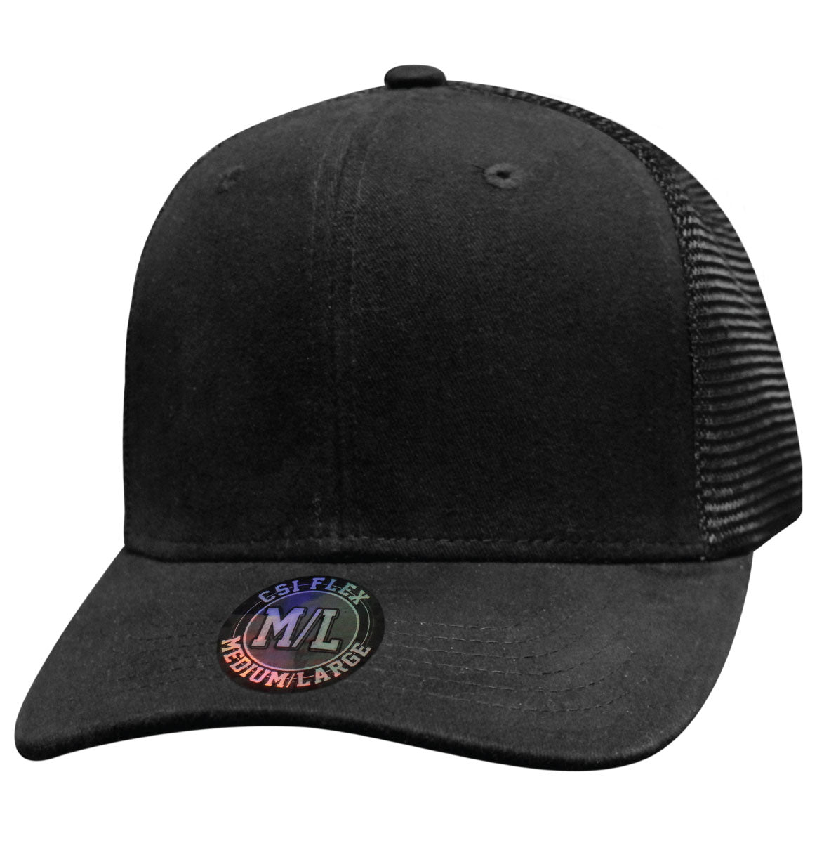 20FLX CSI Flex Blank Cap - Black