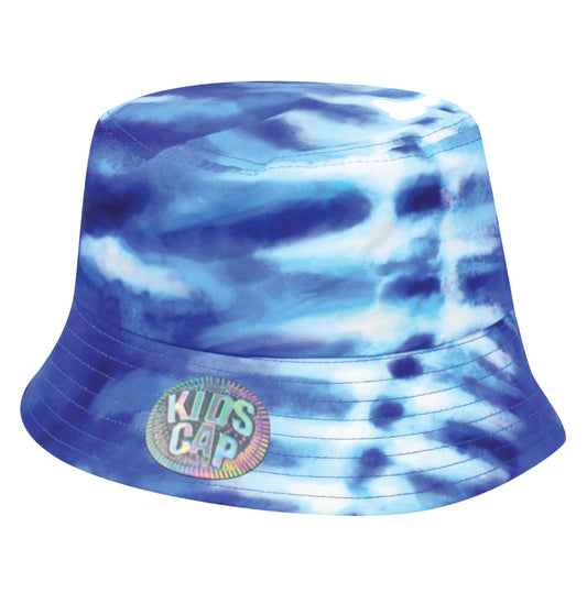 Up & Down Blue Tie Dye Bucket Kids