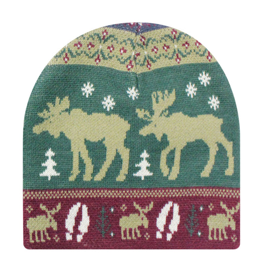 Beanie Animal Knit: Moose