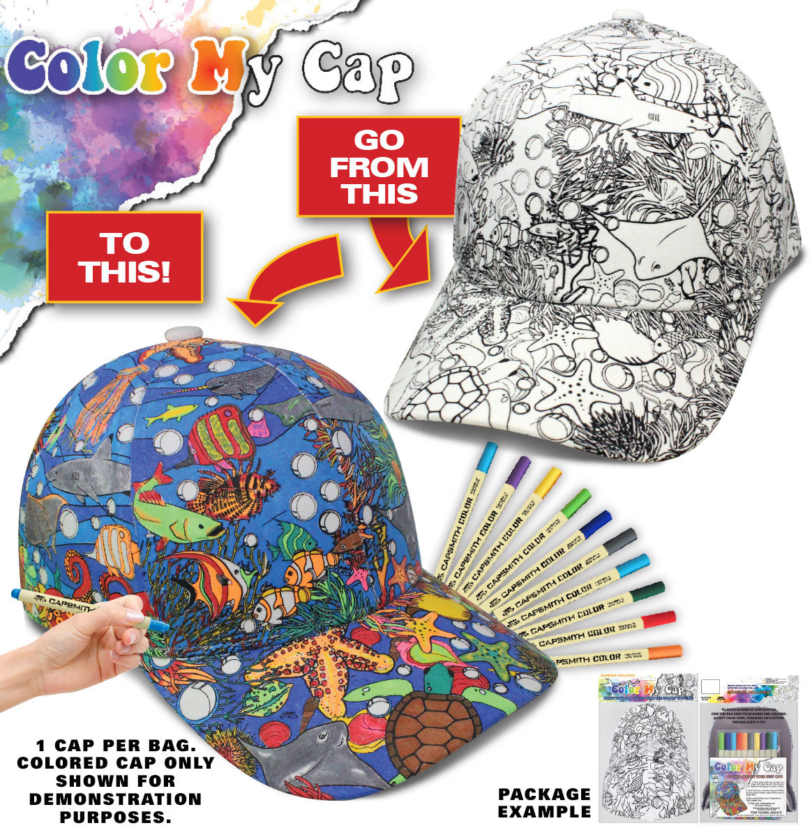 Color My Cap Aquarium