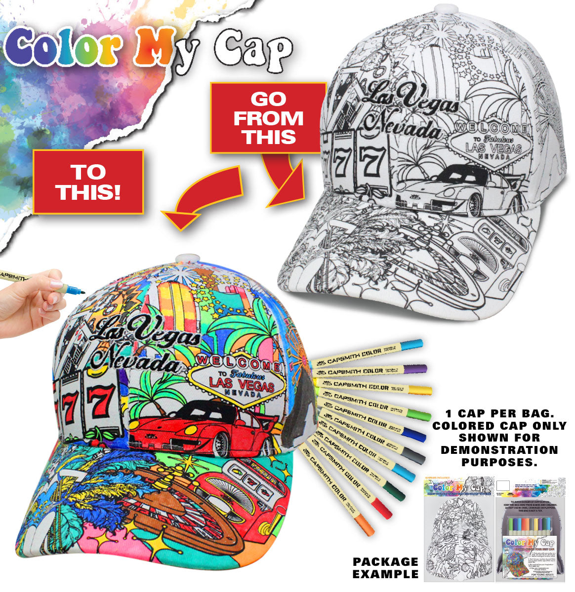Color My Cap Las Vegas