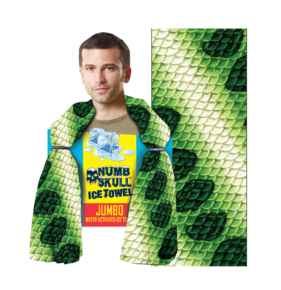 *Numb Skull Ice Towel: Snake