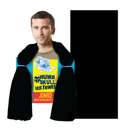 Numb Skull Ice Towel: Black