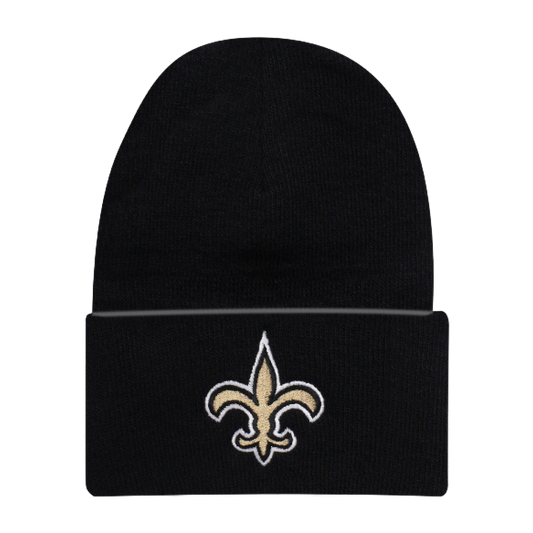 NFL Cuffed Beanie Saints - Black