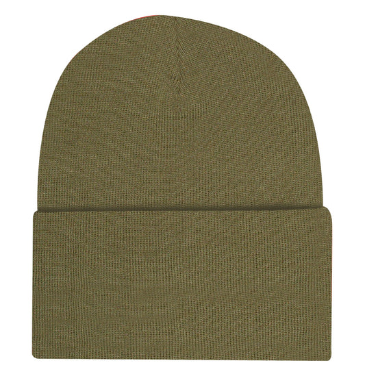 Made in the USA Cuffed Beanie - Olive