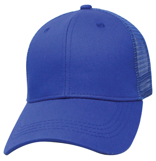 67SNP R-Cut Snapback Blank Cap - Royal