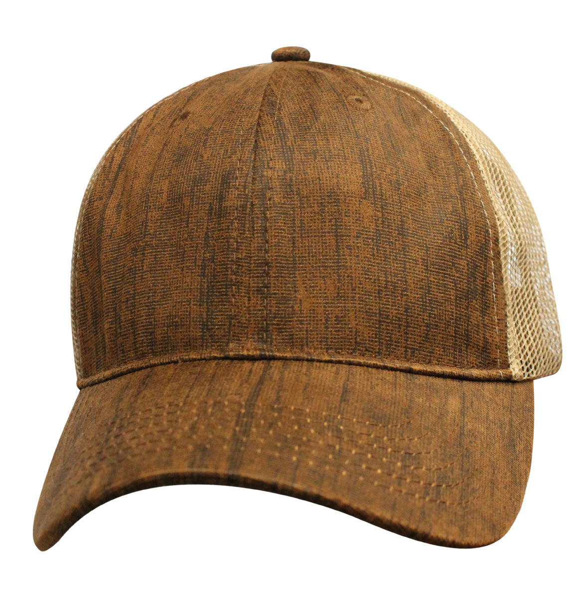 75MAR Martin Oilskin Blank Cap - Brown