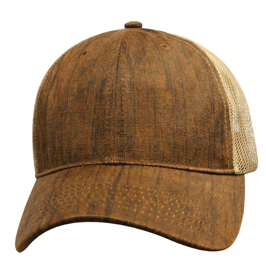 75MAR Martin Oilskin Blank Cap - Brown