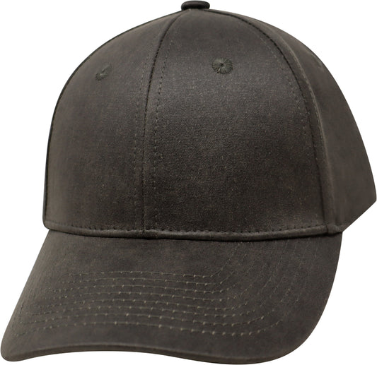 Waxed Cotton Solid - Black