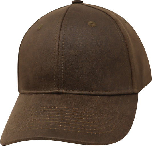 Waxed Cotton Solid - Brown