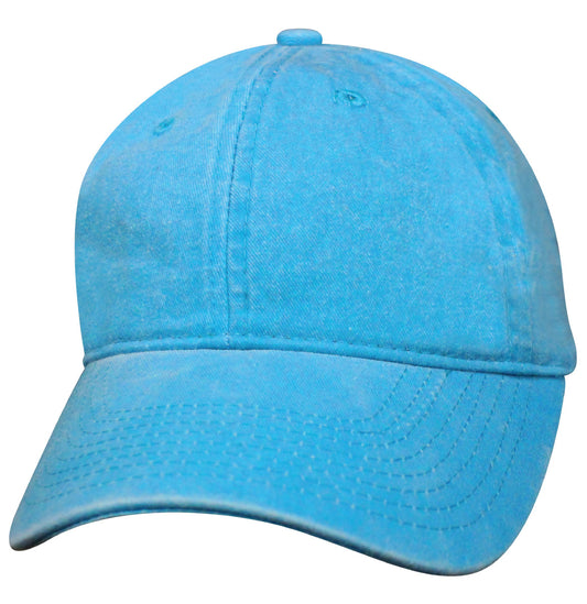 83RSW Relaxed Pigment Dyed Blank Cap - Aqua