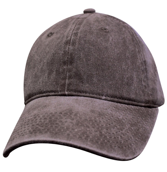 83RSW Relaxed Pigment Dyed Blank Cap - Chocolate