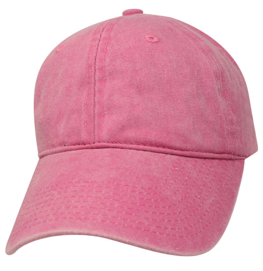 83RSW Relaxed Pigment Dyed Blank Cap - Raspberry