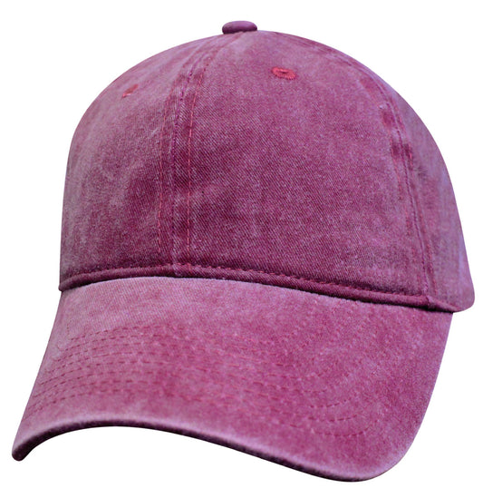 83RSW Relaxed Pigment Dyed Blank Cap - Red