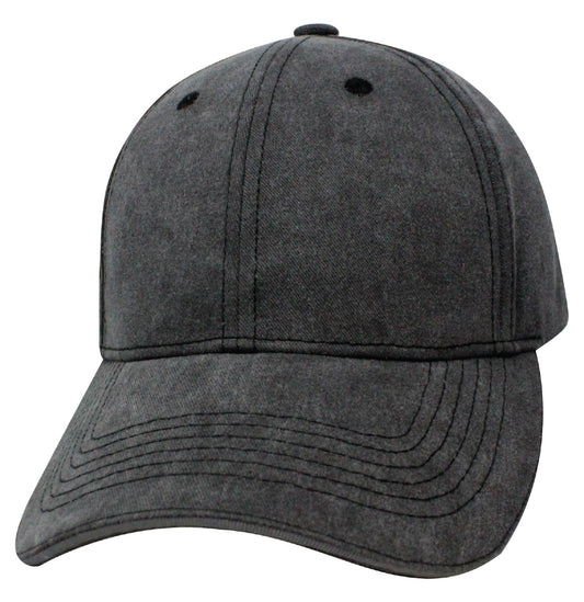 88LAM Chino Sandwich Blank Cap - Gray / Charcoal