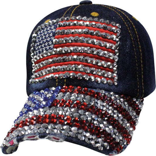 Bling Denim - American Flag
