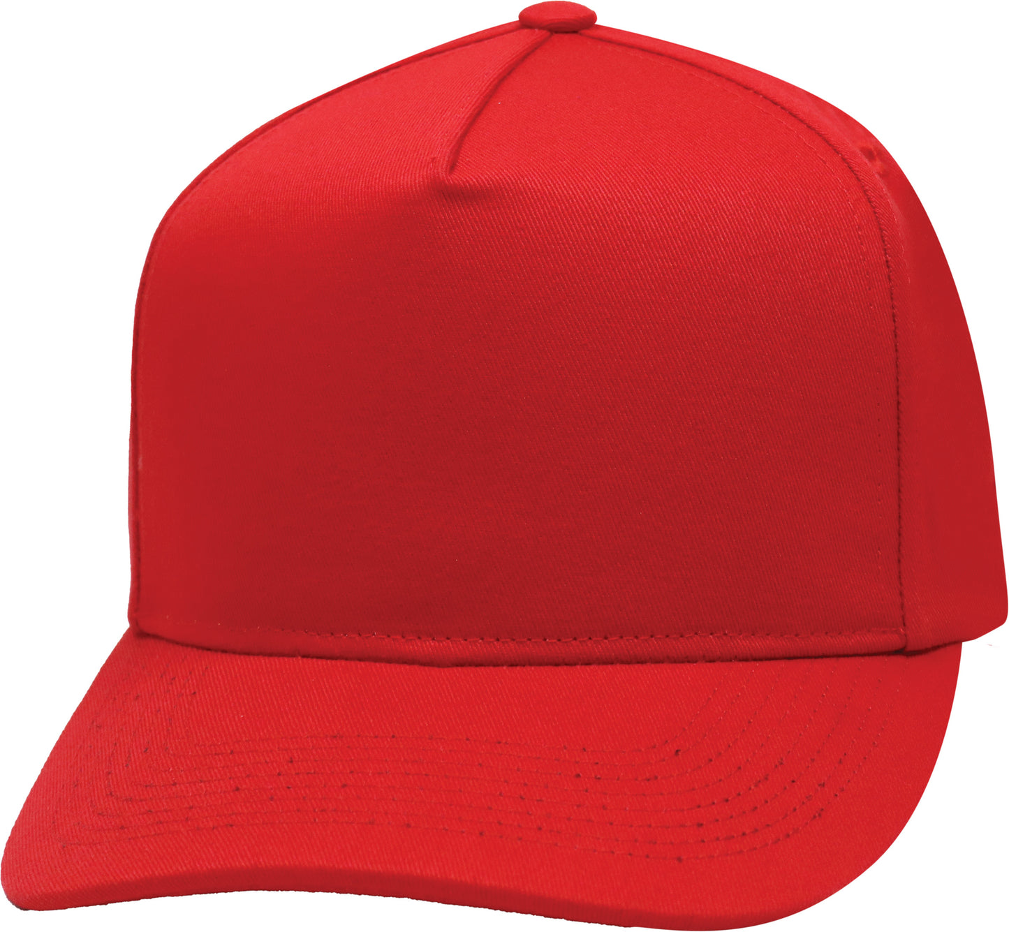 Red Solid Snapback