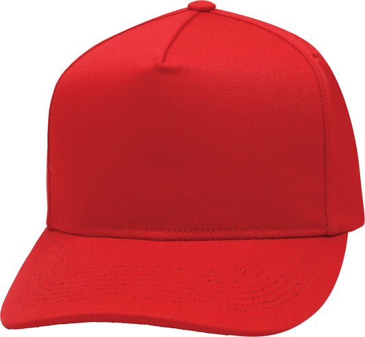 Red Solid Snapback