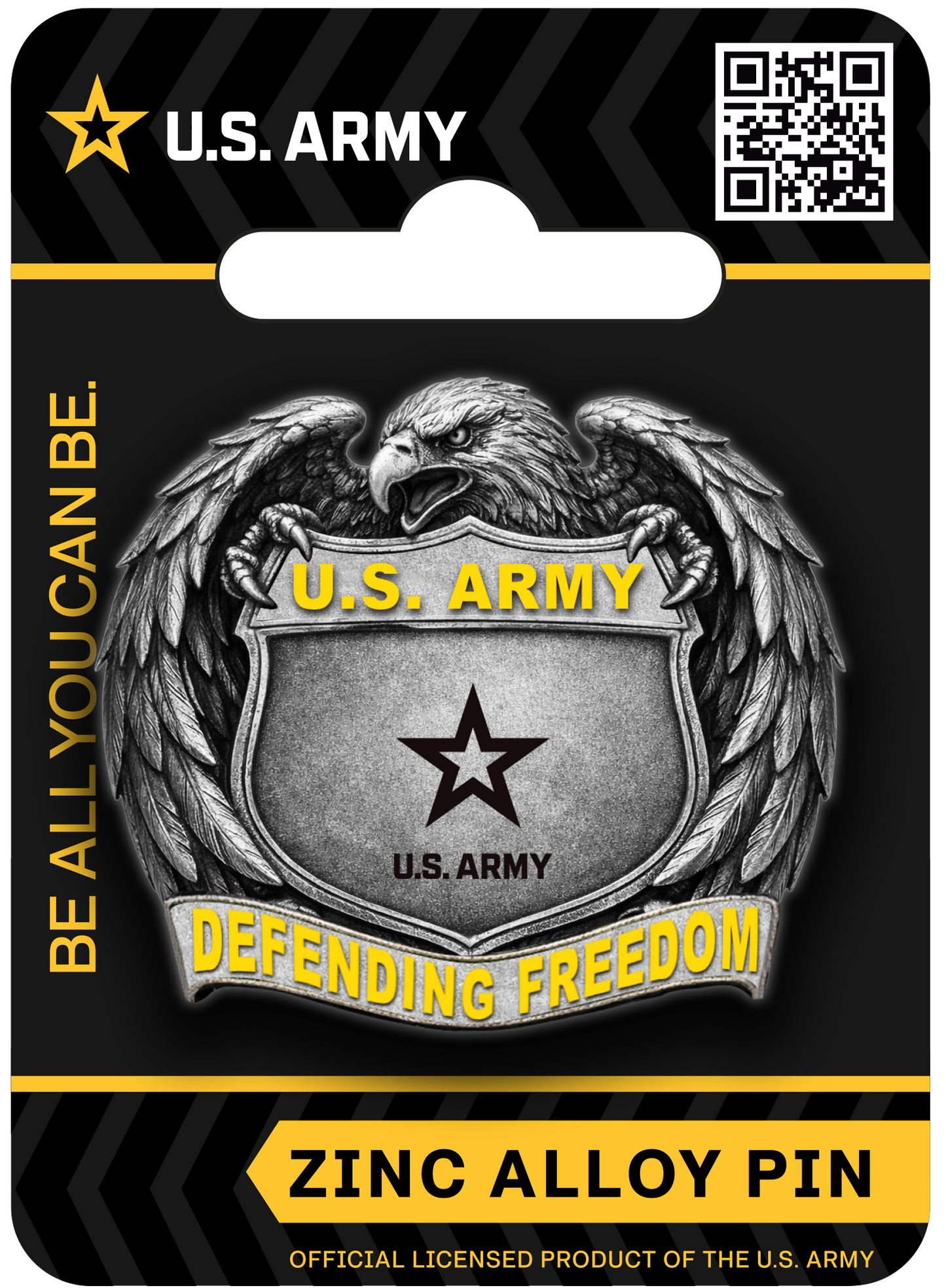 Eagle Embrace - Army - Military Pin