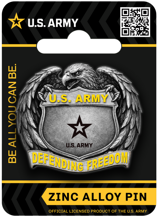 Eagle Embrace - Army - Military Pin