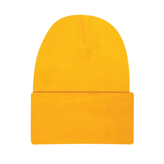 42CUF Cuffed Beanie - Gold