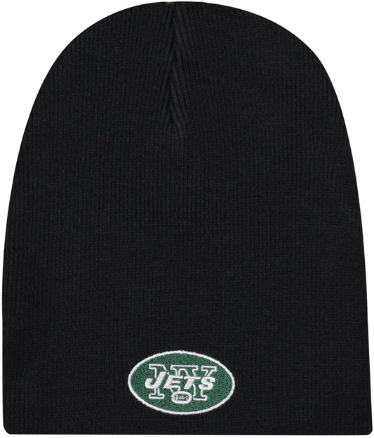 NFL Jets Black Knit Beanie