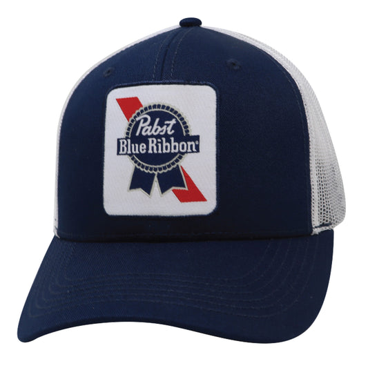 Pabst Blue Ribbon Navy / White