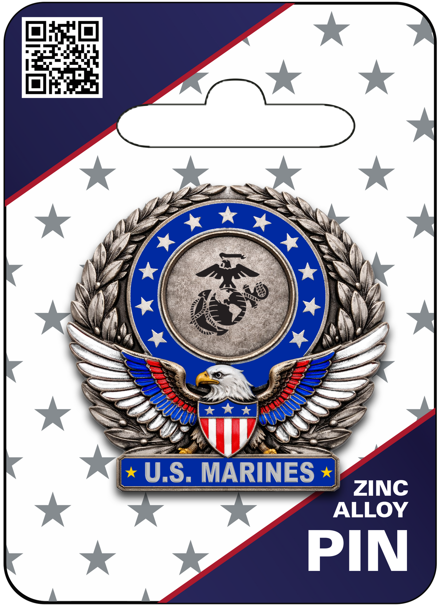 Proud Eagle - Marines - Pin