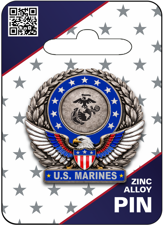 Proud Eagle - Marines - Pin