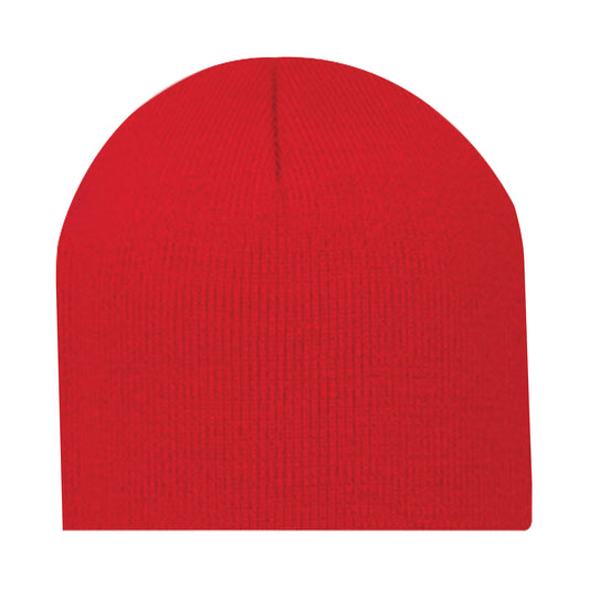44KNT Knit Beanie - Red