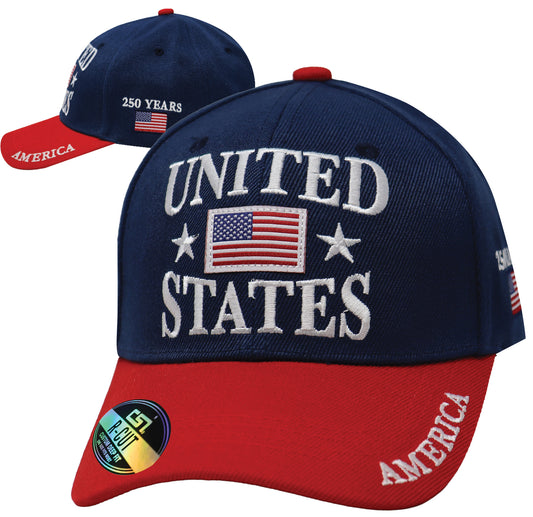 American Pride Navy / Red Polyester