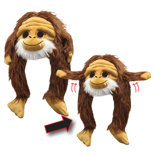 Action Big Eye Critter Caps: Sasquatch