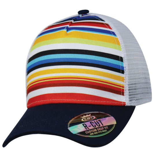 Summer Rays Navy / White Blank Cap
