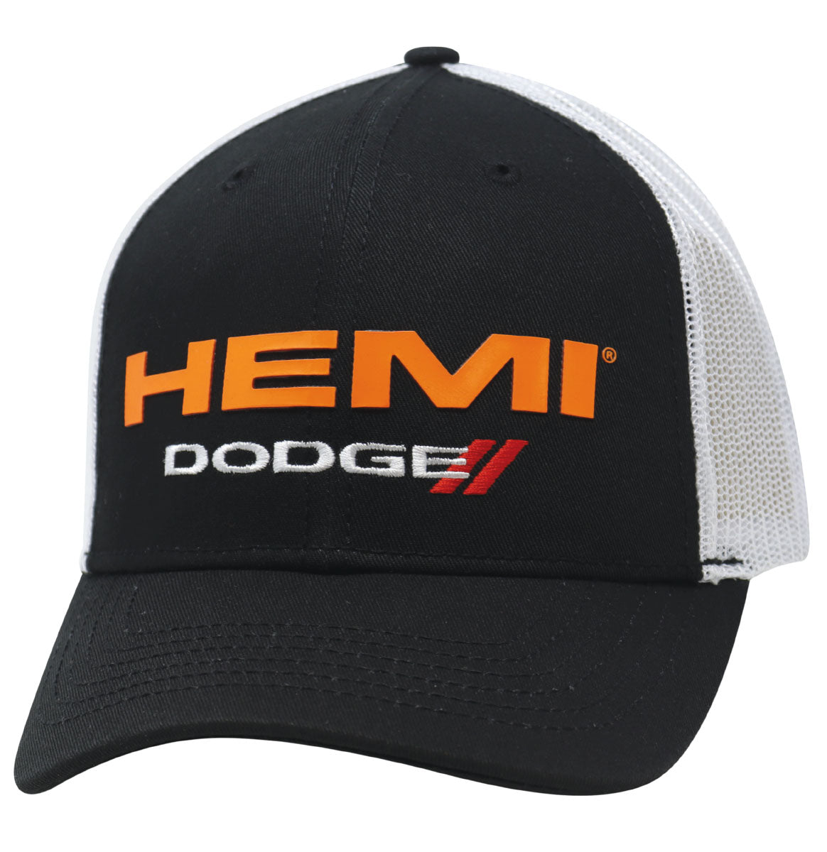 Hemi Dodge Black / White