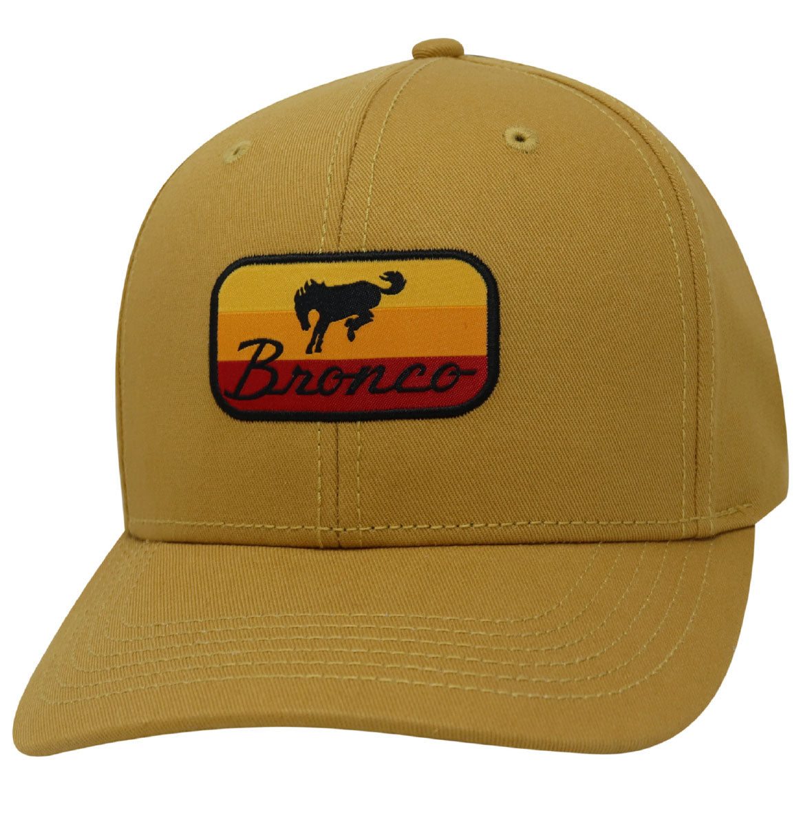 Ford Bronco Sunset Woven Patch - Wheat