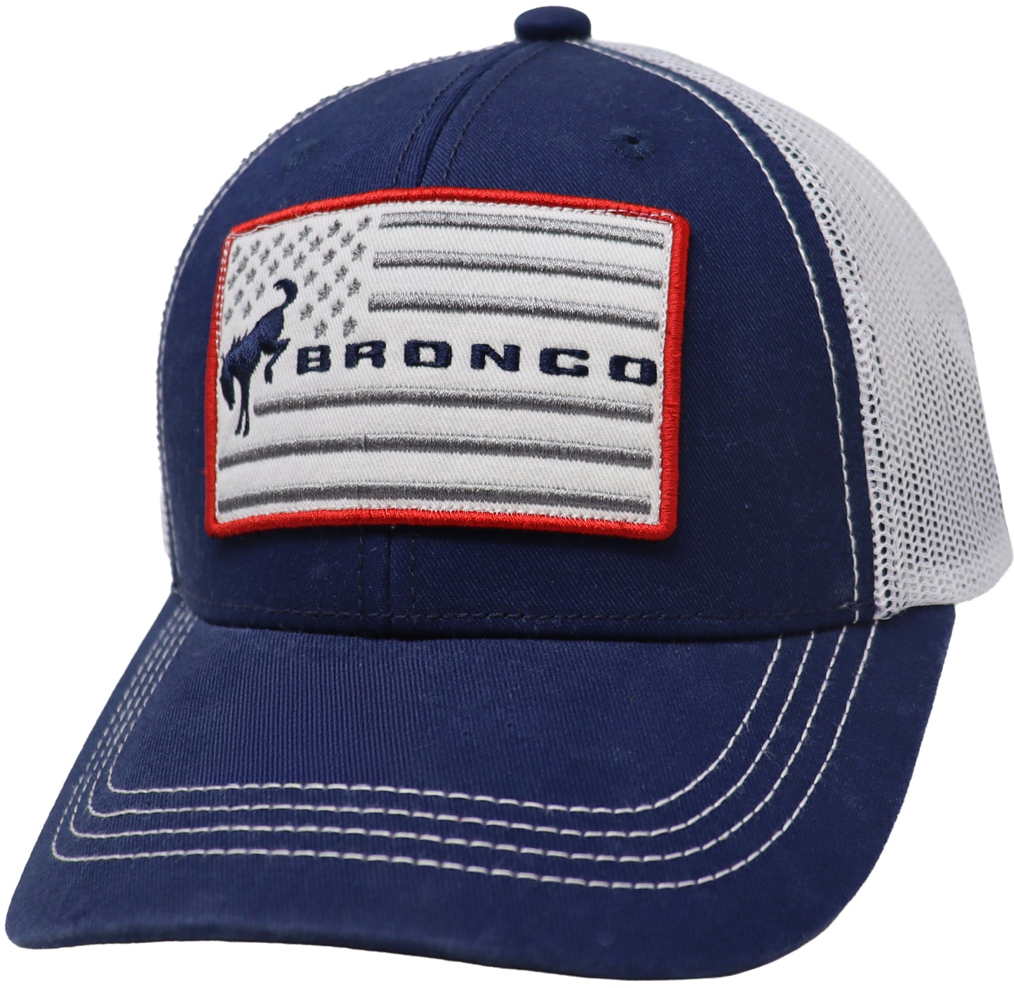 BRONCO USA FLAG PATCH CAP