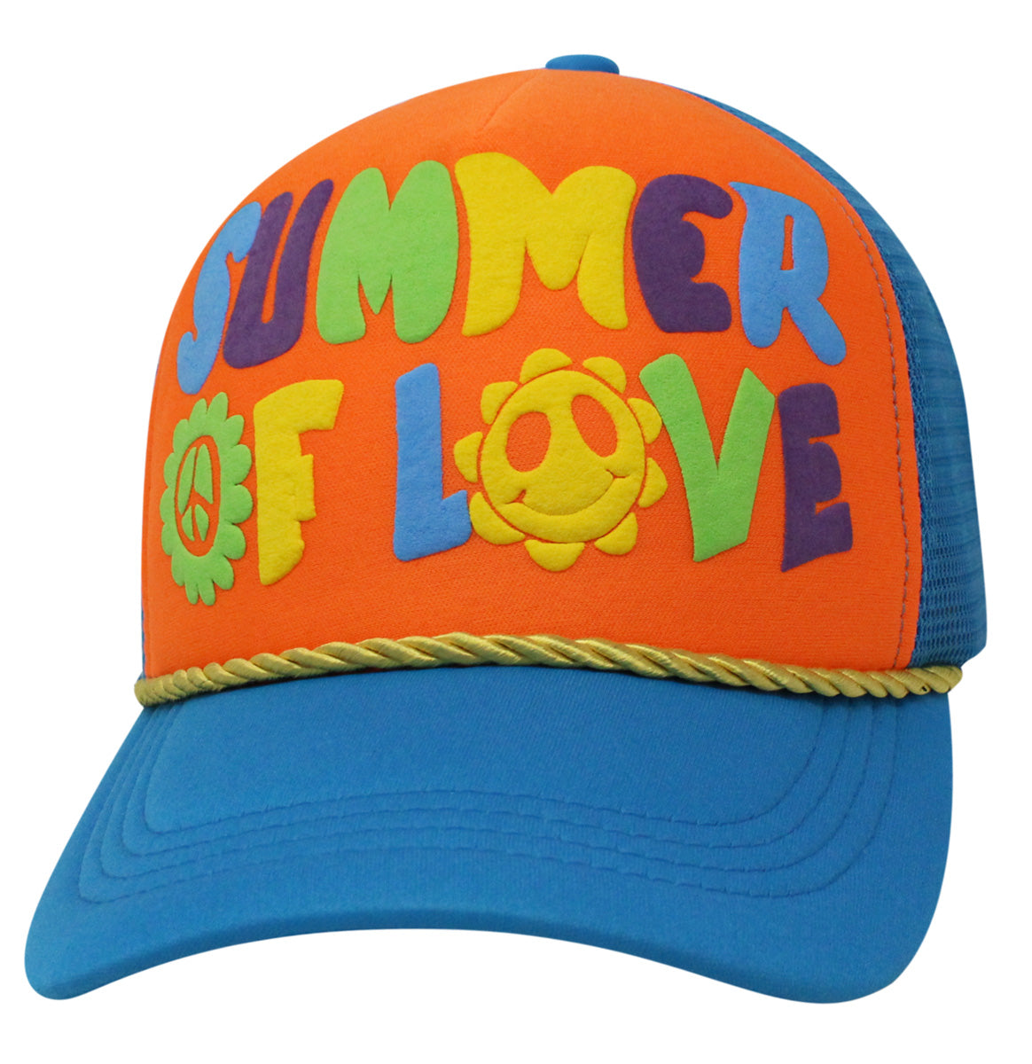 Groovy Summer of Love Orange / Blue