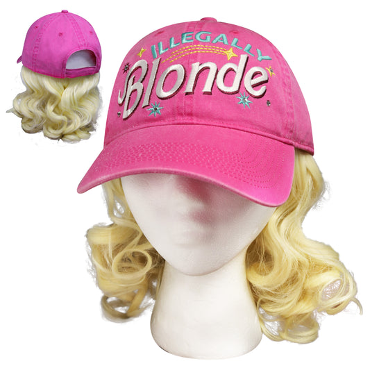 Illegally Blonde Hair Hat