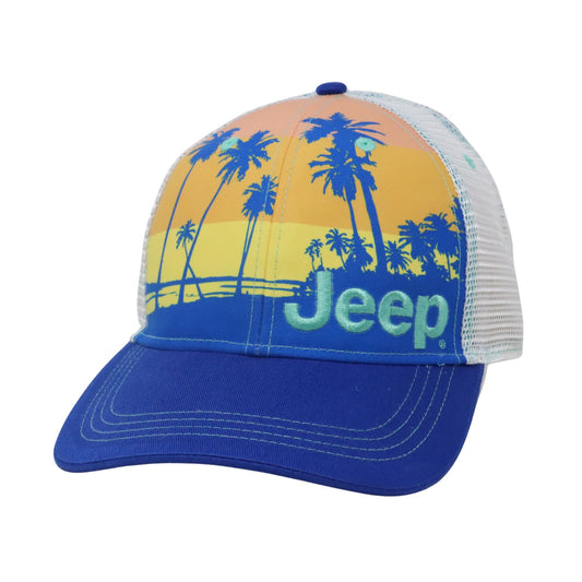 Jeep Beach Sunset Cap