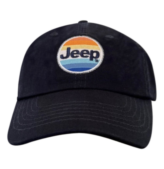 Jeep Sunrise Logo Navy