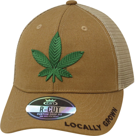 Locally Grown Leaf Khaki