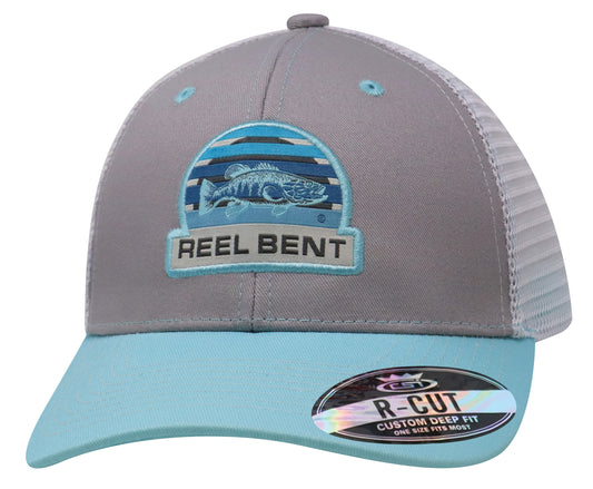 Reel Bent Gray / Bass / Lt. Blue / White