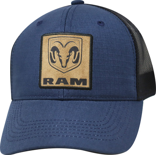 Ram Patch Navy w/Black Mesh