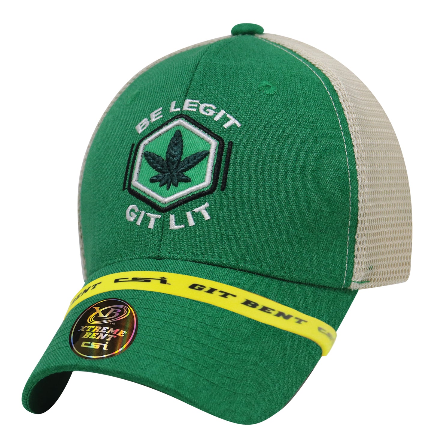 Xtreme Bent: Be Legit - Green / Stone