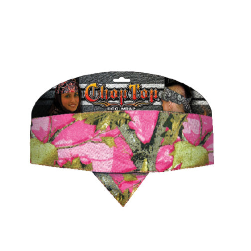 *Chop Top: Ladies Pink Camo
