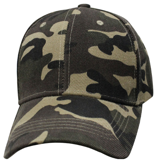6SMGC Military Camo Blank Cap